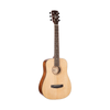CORT EMINIBOP "EARTH MINI" GUITARE DE VOYAGE NATURELLE + Housse