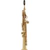 SELMER SERIE III JUBILEE SAXOPHONE SOPRANO VERNI GOLD GRAVE étui/bec