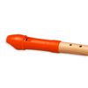 MOLLENHAUER 17414 FIPPLE FLUTE SOPRANO ERABLE/TETE SYNTHETIQUE ORANGE