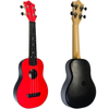 FLIGHT TUS35-RD UKULELE SOPRANO EN ABS ROUGE + Housse