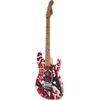 EVH STRIPED SERIES FRANKIE MN RED BLACK STRIPES GUITARE ELECTRIQUE