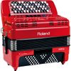 ROLAND FR-1XB-RD V-ACCORDEON TOUCHES BOUTON 62 NOTES - ROUGE