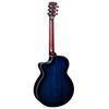 FAITH FVBLM BLUE MOON VENUS GUITARE FOLK ELECTRO BLUE FLAMED + housse