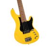 CORT GB-SC4YC GUITARE BASSE ELECTRIQUE SHORT SCALE YELLOW CRUSH