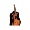 EKO RANGER6-BWN GUITARE FOLK ACOUSTIQUE BROWN SUNBURST