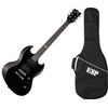LTD VIPER10KIT-BLK PACK GUITARE ELECTRIQUE "SG" NOIRE + HOUSSE