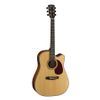 CORT MR 710FTF GUITARE FOLK ELECTRO PAN COUPE NATUREL SATINE
