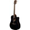LAG T118DCE-BLK "TRAMONTANE" GUITARE FOLK ELECTRO DREADNOUGHT NOIRE