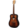 LAG T70D-B&B "TRAMONTANE" GUITARE FOLK DREADNOUGHT BLACK & BROWN