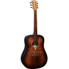 LAG T70D-B&B "TRAMONTANE" GUITARE FOLK DREADNOUGHT BLACK & BROWN