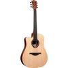LAG TL70DCE-NAT "TRAMONTANE" GUITARE FOLK ELECTRO DREADNOUGHT GAUCHER