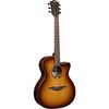 LAG T118ACE-BRS "TRAMONTANE" GUITARE FOLK ELECTRO AUDITORIUM BROWN