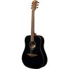 LAG T118D-BLK "TRAMONTANE" GUITARE FOLK DREADNOUGHT NOIRE