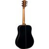 LAG T118D-BLK "TRAMONTANE" GUITARE FOLK DREADNOUGHT NOIRE