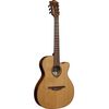 LAG TN170ASCE "TRAMONTANE" GUITARE FOLK NYLON COUNTRY AUDITORIUM SLIM