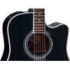 TAKAMINE EF341SC GUITARE FOLK ELECTRO DREADNOUGHT NOIRE - Avec étui