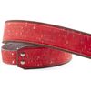 RIGHTON STRAPS CORK-RD COURROIE VEGAN LIEGE ROUGE