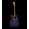 LAG T-BLUE-A "TRAMONTANE" GUITARE FOLK AUDITORIUM BLEUE