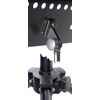 STAGG MUS-A5BK PUPITRE D'ORCHESTRE PLATEAU PERFORE NOIR