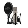RODE NT1 GEN5 SV MICRO STUDIO SILVER AVEC SUSPENSION & ACCESSOIRES
