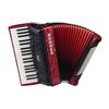HOHNER BRAVO III 96 BASSES ACCORDEON CHROMATIQUE PIANO ROUGE + HOUSSE