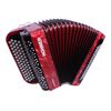 HOHNER NOVA II 80 BASSES ROUGE ACCORDEON CHROMATIQUE BOUTON + HOUSSE