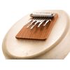 HOKEMA SANSULA DELUXE KALIMBA 9 LAMES CAISSE BOIS & PEAU NATURELLE