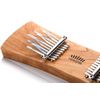 HOKEMA TWIN DOUBLE KALIMBA 2 x 9 LAMES BLOC EN CERISIER NOIR MASSIF