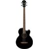IBANEZ AEB8E-BK BASSE ELECTRO-ACOUSTIQUE 4 CORDES BLACK GLOSS
