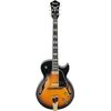 IBANEZ GB10SE-BS "GEORGES BENSON" GUITARE HOLLOW BODY BROWN SUNBURST