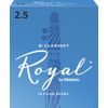 ROYAL BY D'ADDARIO ANCHES CLARINETTE SIB 2.5 - Boite de 10