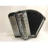 HOHNER FUN PRO 96 BASSES GRIS MAT BORDE NOIR - SOUFFLET TOILE