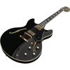 LARRY CARLTON H7 BK GUITARE JAZZ ELECTRIQUE HOLLOW BODY NOIRE