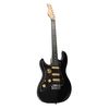 LARRY CARLTON S3 LH BK RN GUITARE ELECTRIQUE "STRATOCASTER" NOIRE