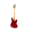 PRODIPE GUITARS JB80LH RA CAR BASSE ELECTRIQUE GAUCHER CANDY RED
