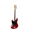 PRODIPE GUITARS JB80LH RA CAR BASSE ELECTRIQUE GAUCHER CANDY RED