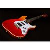 JET JS600TRS GUITARE ELECTRIQUE TYPE STRATOCASTER TRANSPARENT RED
