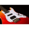 JET JS600TRS GUITARE ELECTRIQUE TYPE STRATOCASTER TRANSPARENT RED