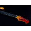 JET JS600TRS GUITARE ELECTRIQUE TYPE STRATOCASTER TRANSPARENT RED