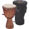 KANGABA DJEMBE MALI MOYEN (Diam 28/30 cm - H. 50/52 cm) + Housse