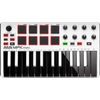 AKAI MPK MINI MKIII WH CLAVIER MAITRE USB BLANC - 25 touches / 8 pads