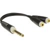 KLOTZ AYB-2 ADAPTATEUR REPARTITION CASQUE 1 JACK M. /2 MINI-JACK F.