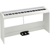 KORG B2SP-WH PIANO NUMERIQUE PORTABLE BLANC AVEC SUPPORT ET PEDALIER