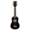 KOHALA KT-SBK TIKI UKULELE SOPRANO NOIR
