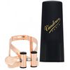 VANDOREN LC59PGP LIGATURE M/O PLAQUE OR ROSE SAXO BARYTON+C.BEC PLAST