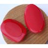 MYGRIP MGMF 2 PADS SILICONE ANTI-GLISSE POUR FLUTE TRAVERSIERE ROUGE