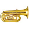 MELTON 195-2 "FAFNER" TUBA BB 4 PALETTES ARGENTE - Pavillon fait main
