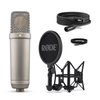 RODE NT1 GEN5 SV MICRO STUDIO SILVER AVEC SUSPENSION & ACCESSOIRES