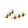 ORTEGA OTMSTD-GOWH MECANIQUE GUITARE CLASSIQUE DORÉE - BOUTONS BLANCS