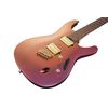 IBANEZ SML721-RGC "S AXE" GUITARE ELECTRIQUE ROSE GOLD CHAMELEON